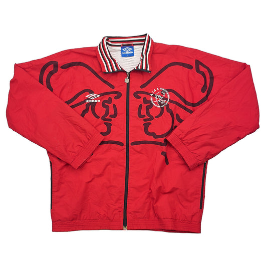 CULT KITS - 1995/96 AJAX TRACK JACKET (M) UMBRO