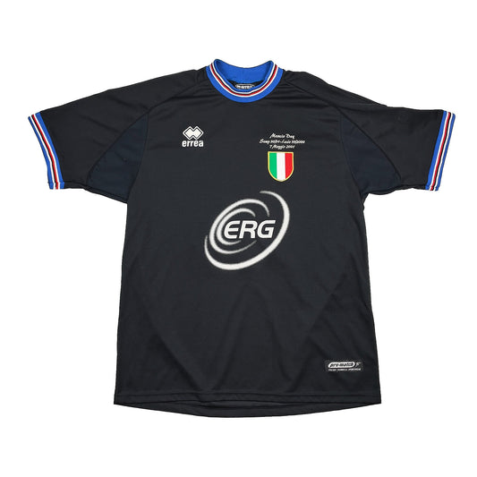 2001 SAMPDORIA MANCINI #10 'TESTIMONIAL MANCIO DAY' SHIRT (XXL) ERREA