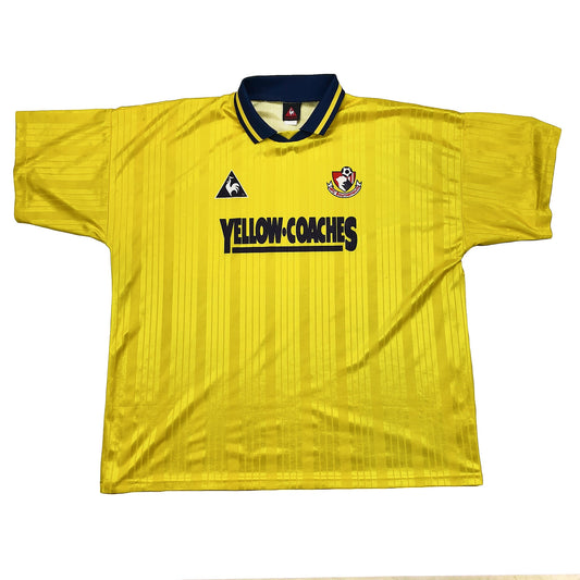 1995/96 BOURNEMOUTH AWAY SHIRT (XL) LE COQ