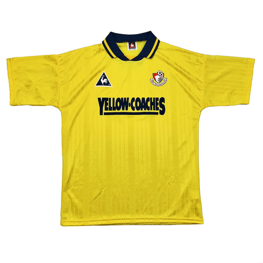 CULT KITS - 1995/96 BOURNEMOUTH *MINT* AWAY SHIRT (L) LE COQ