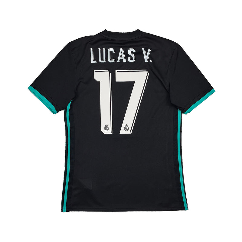 2017/18 Real Madrid Lucas V #17 Away Shirt (S) Adidas
