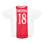 2004/05 Ajax Sneijder #18 Home Shirt (M) Adidas