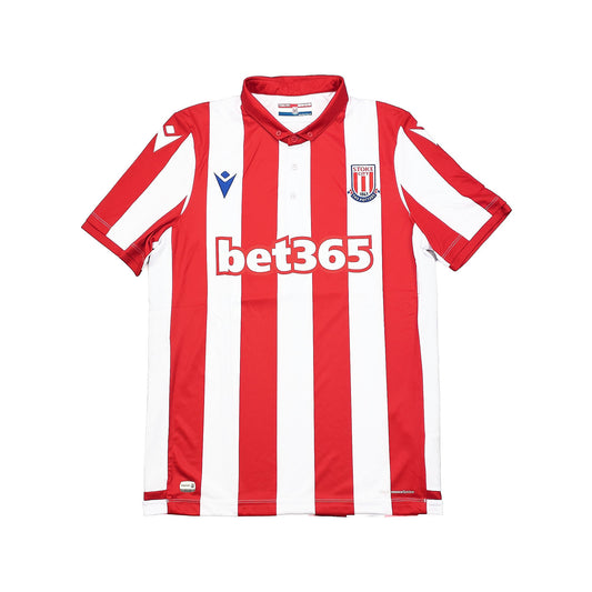 2019/20 STOKE CITY HOME SHIRT (M) MACRON