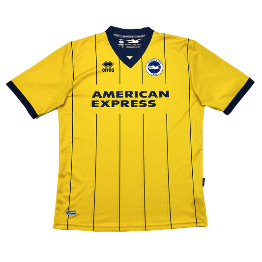 CULT KITS - 2013/14 BRIGHTON AWAY SHIRT (XL) ERREA
