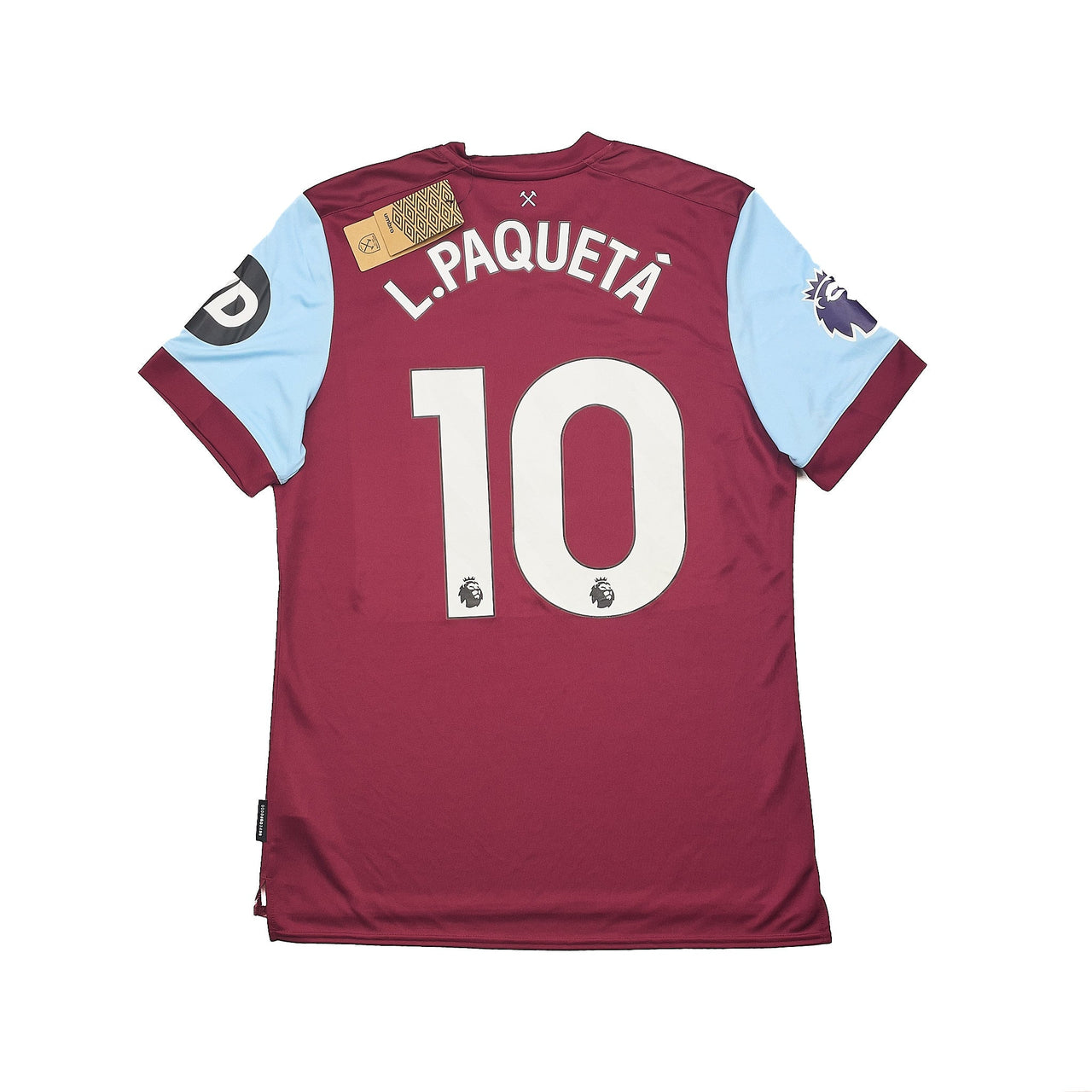 CULT KITS - 2023/24 WEST HAM L.PAQUETA #10 *BNWT* HOME SHIRT (L) UMBRO