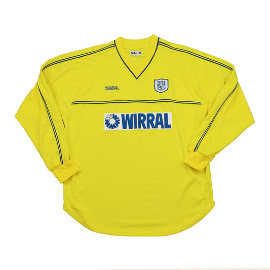 2002/04 TRANMERE ROVERS L/S AWAY SHIRT (XL) XARA