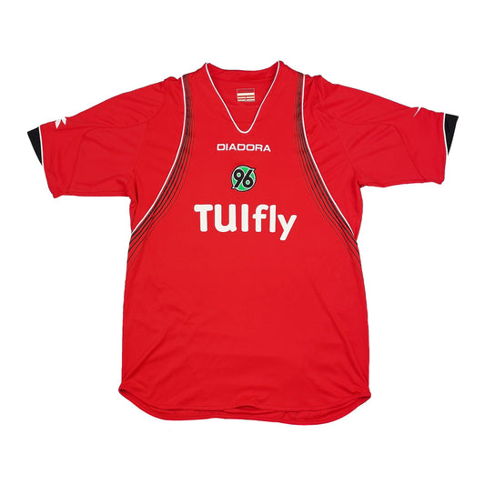 2007/08 HANNOVER 96 HOME SHIRT (L) DIADORA