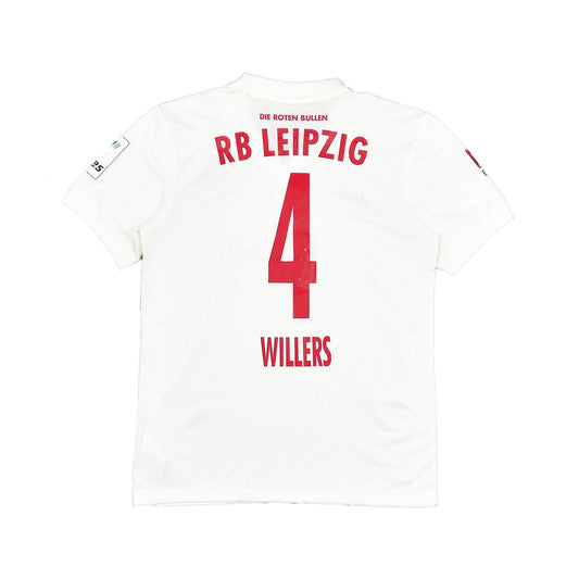 2014/15 RED BULL LEIPZIG WILLERS #4 *PLAYER ISSUE* HOME SHIRT (M) NIKE