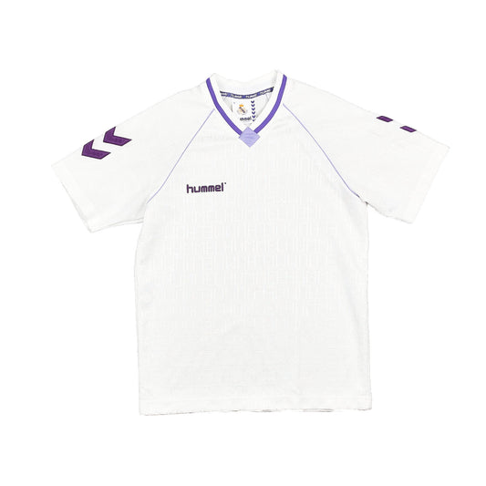 CULT KITS - 1990/91 REAL MADRID TEMPLATE HOME SHIRT (S) HUMMEL