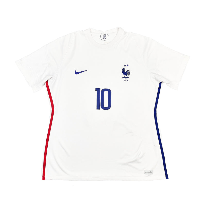 2021/22 France Mbappe #10 Away Shirt (XL) Nike