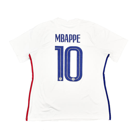 CULT KITS - 2021/22 FRANCE MBAPPE #10 AWAY SHIRT (XL) NIKE