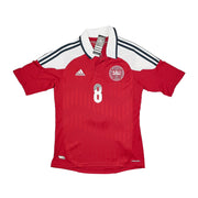 2012/13 Denmark Eriksen #8 Home Shirt (S) Adidas