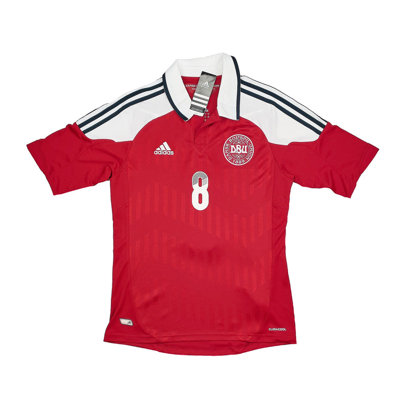 2012/13 Denmark Eriksen #8 Home Shirt (S) Adidas