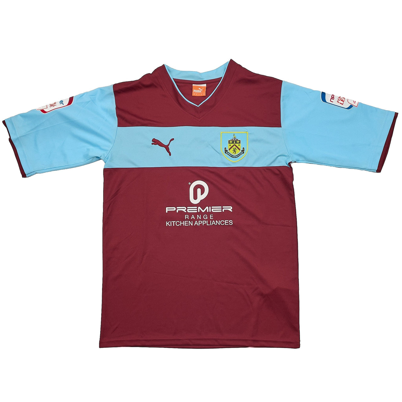 2012/13 BURNLEY INGS #14 *MATCH ISSUE + SIGNED* HOME SHIRT (M) PUMA