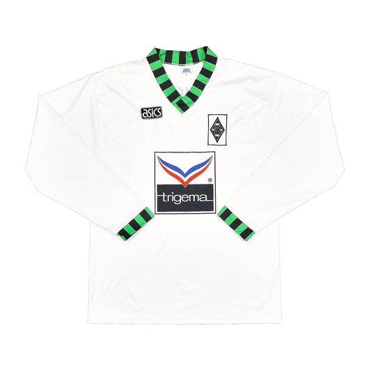CULT KITS - 1992/94 MONCHENGLADBACH L/S HOME SHIRT (L) ASICS