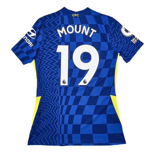 CULT KITS | 2021/22 CHELSEA MOUNT #19 *MATCH ISSUE* HOME SHIRT NIKE