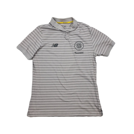 2017/18 CELTIC POLO SHIRT (L) NEW BALANCE
