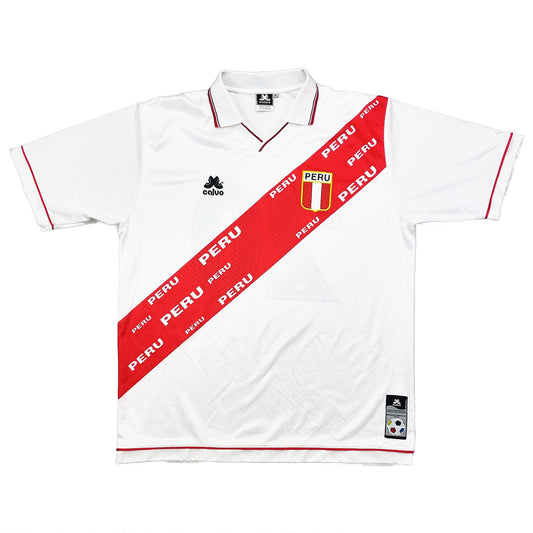 CULT KITS - 1986/87 PERU *RE-ISSUE* HOME SHIRT (XL) CALVO