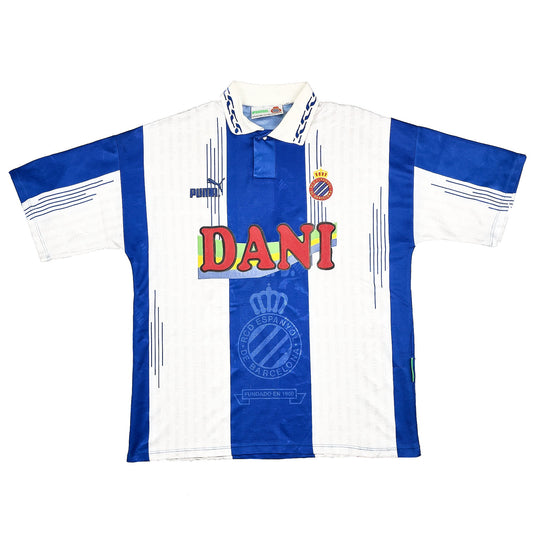 Cult Kits - 1995/96 ESPANYOL HOME SHIRT (XL) PUMA