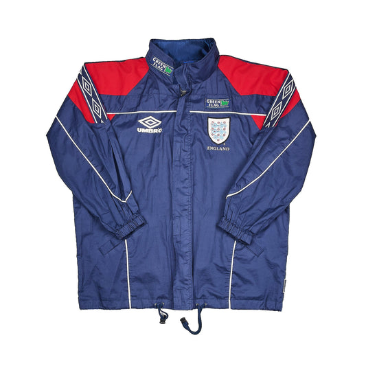 CULT KITS - 1995/97 ENGLAND TRACK JACKET (M) UMBRO