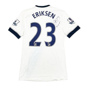 2015/16 Tottenham Eriksen #23 *Match Issue + Signed* Home Shirt (M) Under Armour