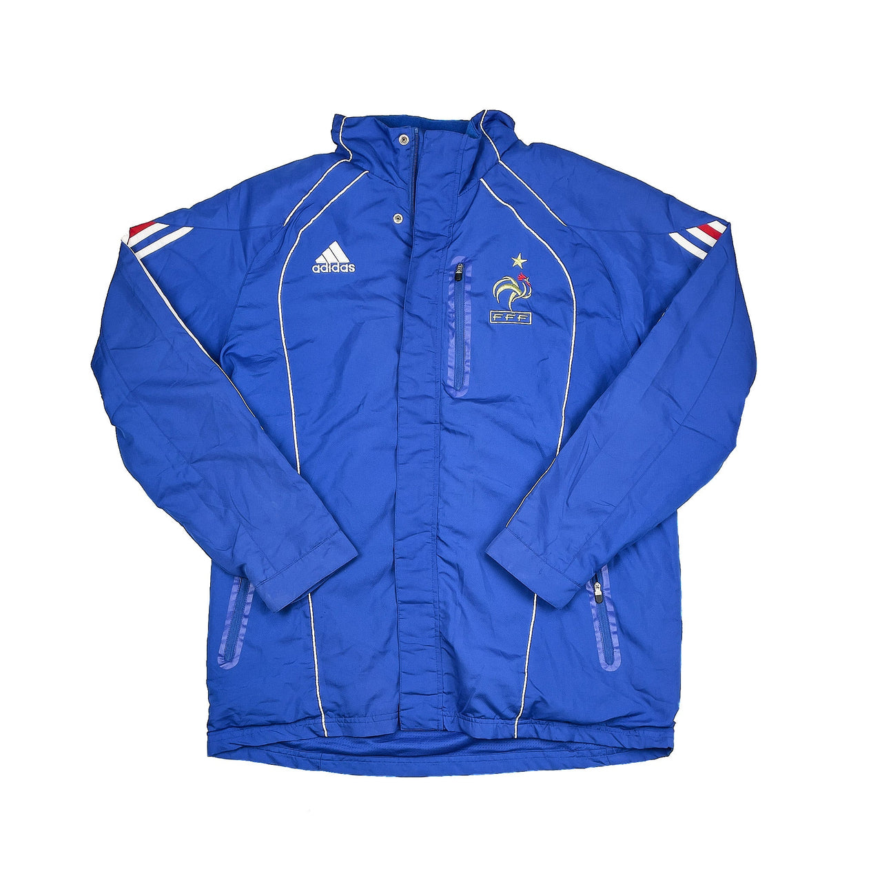 CULT KITS - 2009/11 FRANCE TRACK JACKET (M) ADIDAS