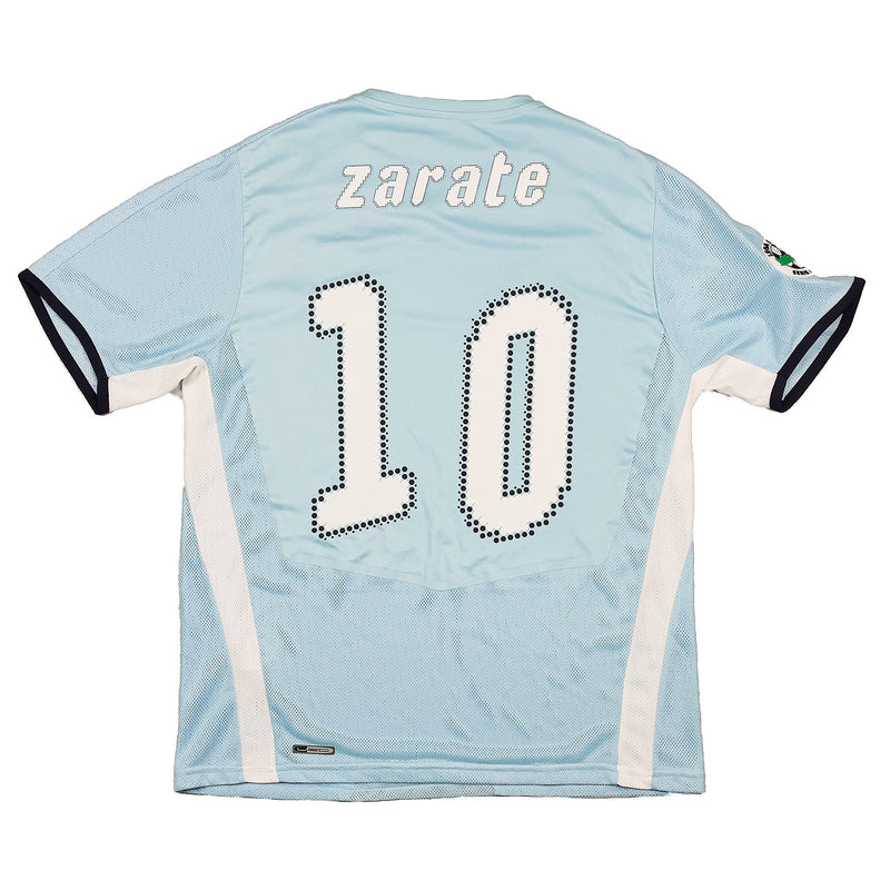 2008/09 Lazio Zarate #10 *Match Issue* Home Shirt (L) Puma