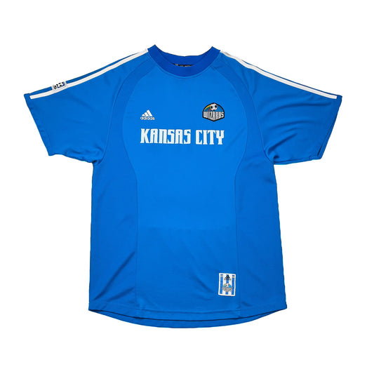 2000/01 KANSAS CITY WIZARDS HOME SHIRT (M) ADIDAS