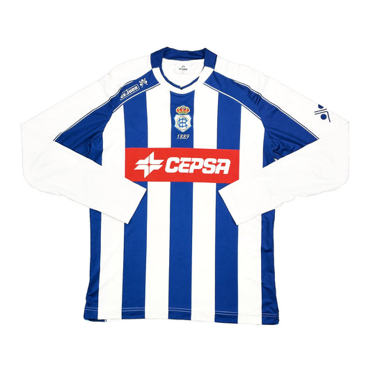 CULT KITS - 2006/07 RECREATIVO HUELVA L/S HOME SHIRT (L) CEJUDO