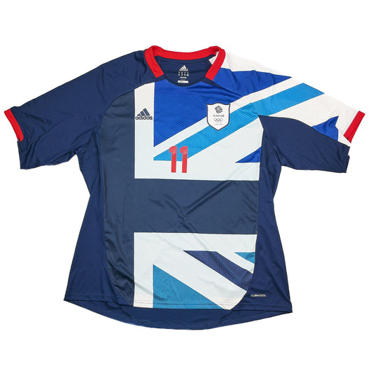 CULT KITS - 2012 TEAM GB GIGGS #11 OLYMPIC SHIRT (XXL) ADIDAS