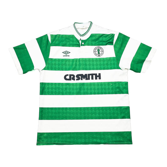 CULT KITS - 1987/89 CELTIC HOME SHIRT (M) UMBRO