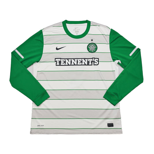 2011/12 CELTIC #9 L/S AWAY SHIRT (XL) NIKE