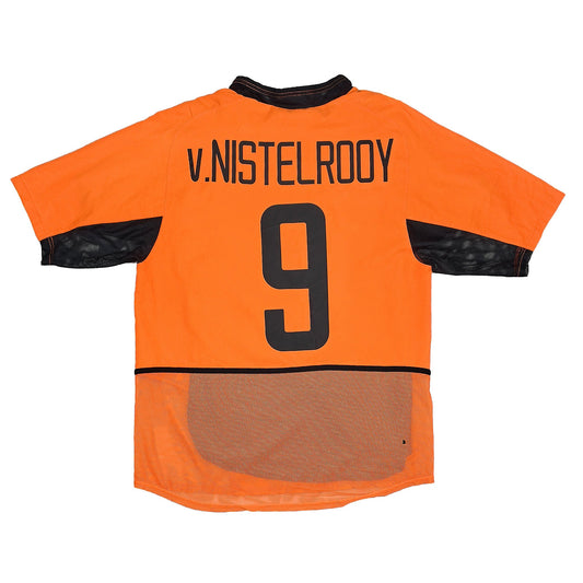 CULT KITS - 2002/04 NETHERLANDS V.NISTELROOY #9 *PLAYER ISSUE* HOME SHIRT (M) NIKE