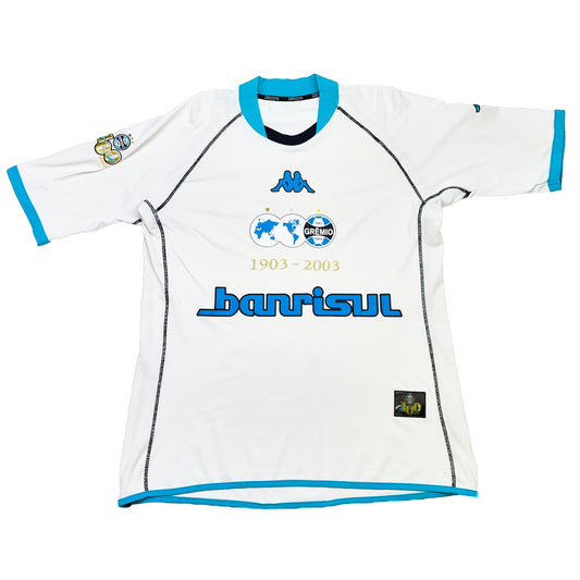2003 GREMIO #7 *CENTENARY* AWAY SHIRT (M) KAPPA, Cult Kits