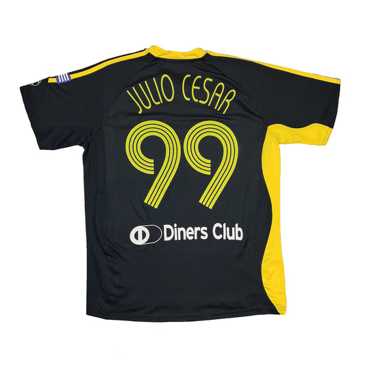 CULT KITS - 2006/07 AEK ATHENS JULIO CESAR #99 AWAY SHIRT (S) ADIDAS