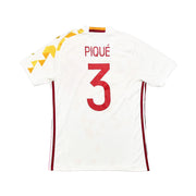 2016/17 Spain Pique #3 Away Shirt (S) Adidas