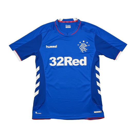 CULT KITS - 2018/19 RANGERS HOME SHIRT (S) HUMMEL