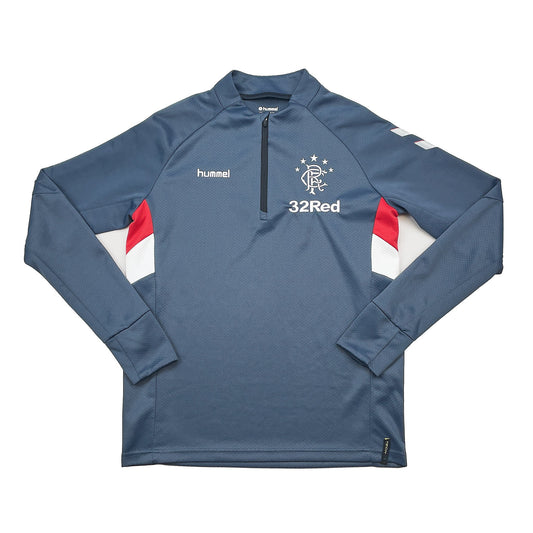 2018/19 RANGERS 1/4 TRAINING TOP (S) HUMMEL