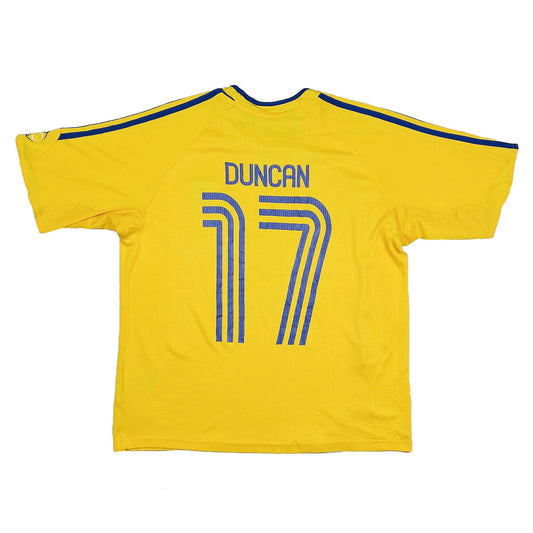 2006/08 BRONDBY DUNCAN #17 HOME SHIRT (S) ADIDAS