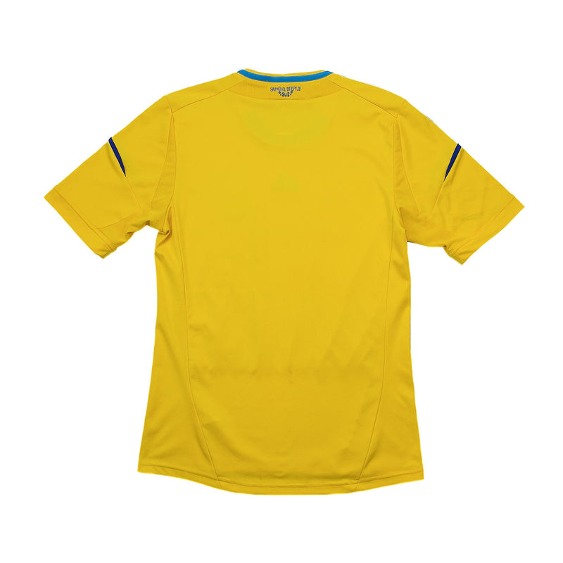 2011/13 Ukraine Home Shirt (S) Adidas