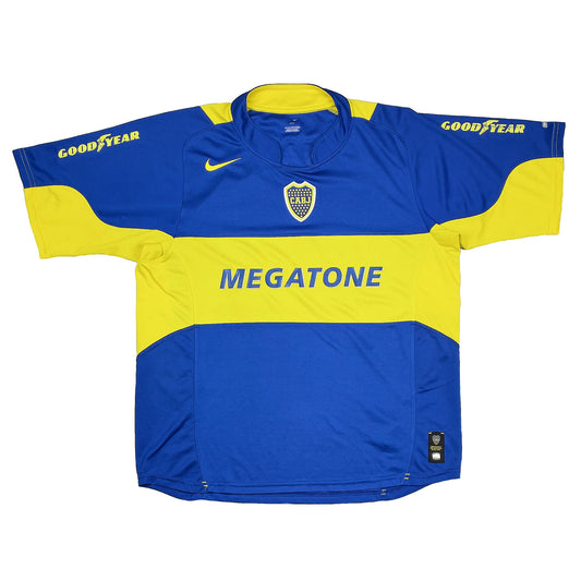 CULT KITS - 2005/06 BOCA JUNIORS HOME SHIRT (L) NIKE
