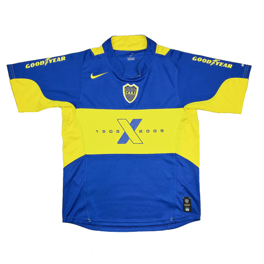 2005 BOCA JUNIORS *CENTENARY* HOME SHIRT (S) NIKE