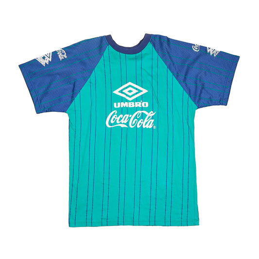 CULT KITS - 1991 UMBRO BRAZIL TRAINING SHIRT (L)