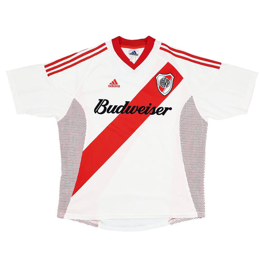 2002/03 RIVER PLATE HOME SHIRT (XL) ADIDAS