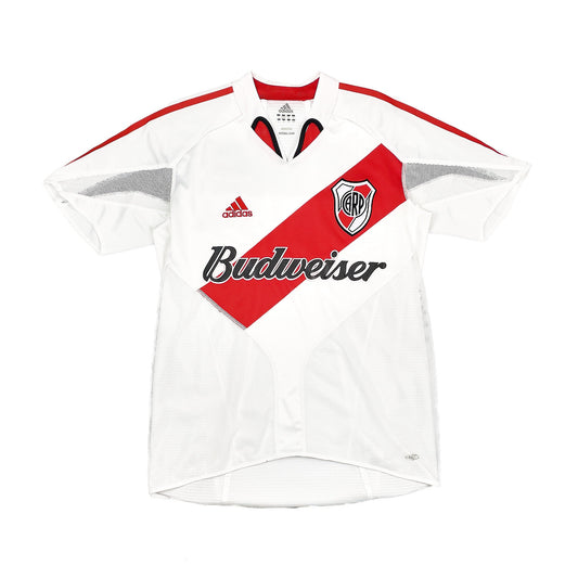 CULT KITS - 2004/05 RIVER PLATE *PLAYER ISSUE* HOME SHIRT (S) ADIDAS