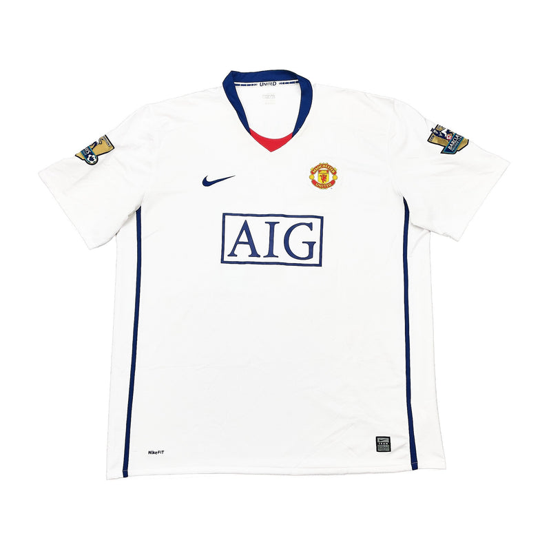 2008/09 Manchester United Tevez #32 Away Shirt (XXL) Nike