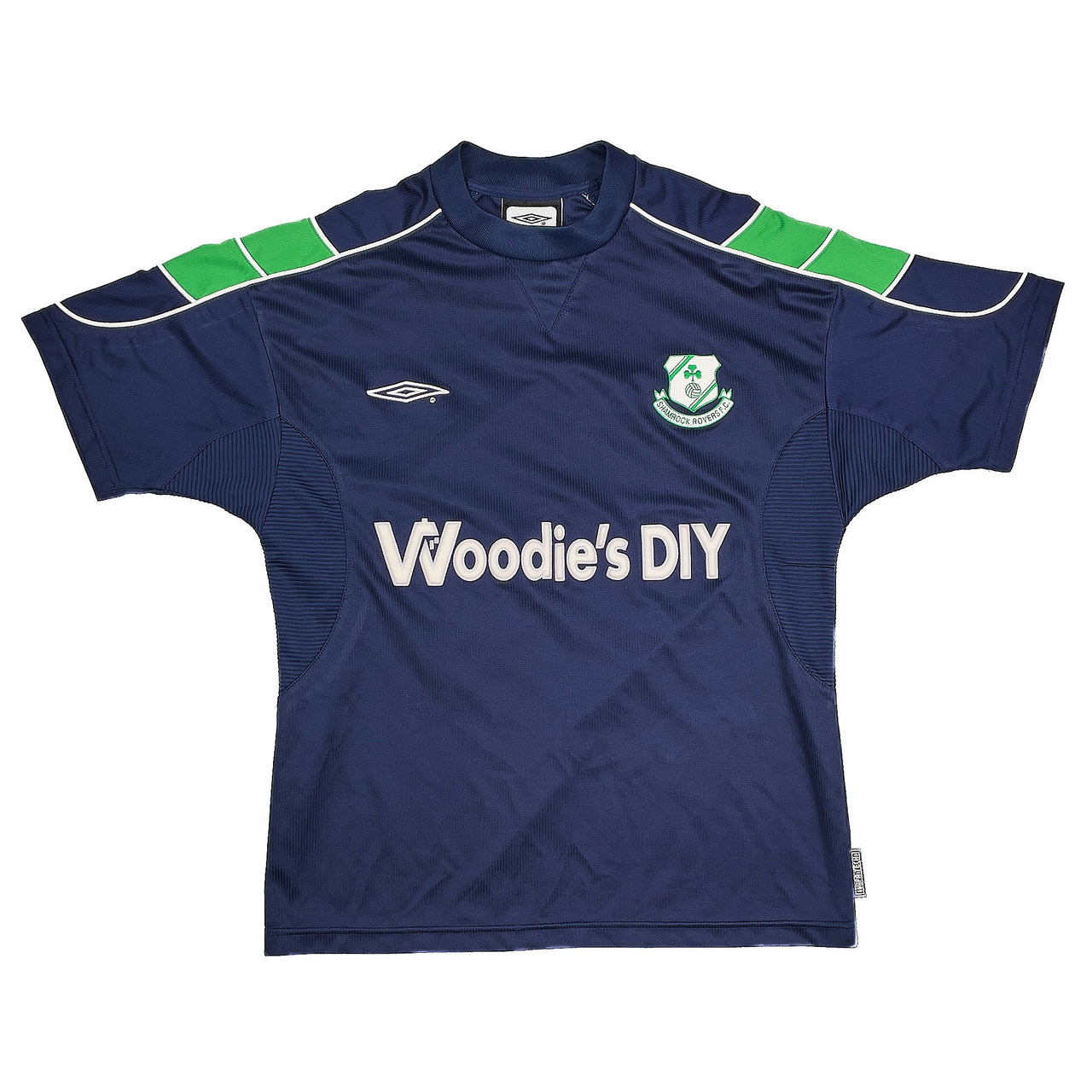 CULT KITS - 2002/03 SHAMROCK ROVERS AWAY SHIRT (Y) UMBRO