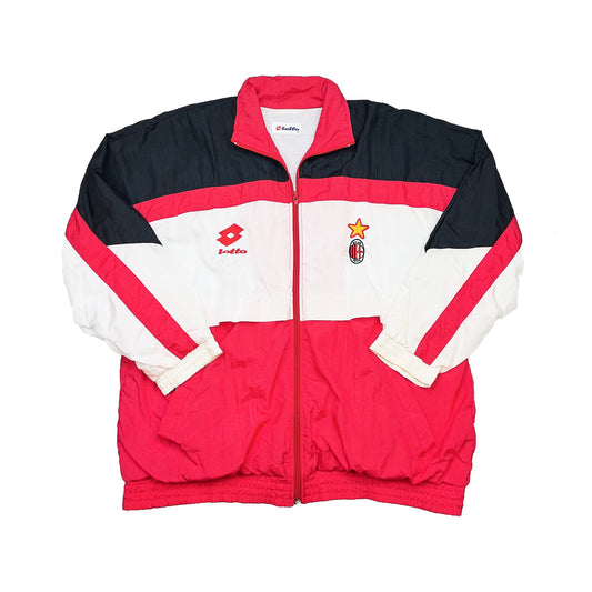 CULT KITS - 1995/96 AC MILAN TRACK JACKET (M) LOTTO
