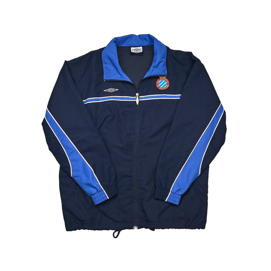 2002/03 ESPANYOL TRACK JACKET (S) UMBRO