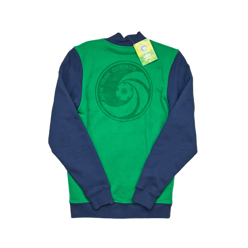 2011/12 New York Cosmos *BNWT* Fleece Baseball Jacket (S) Umbro